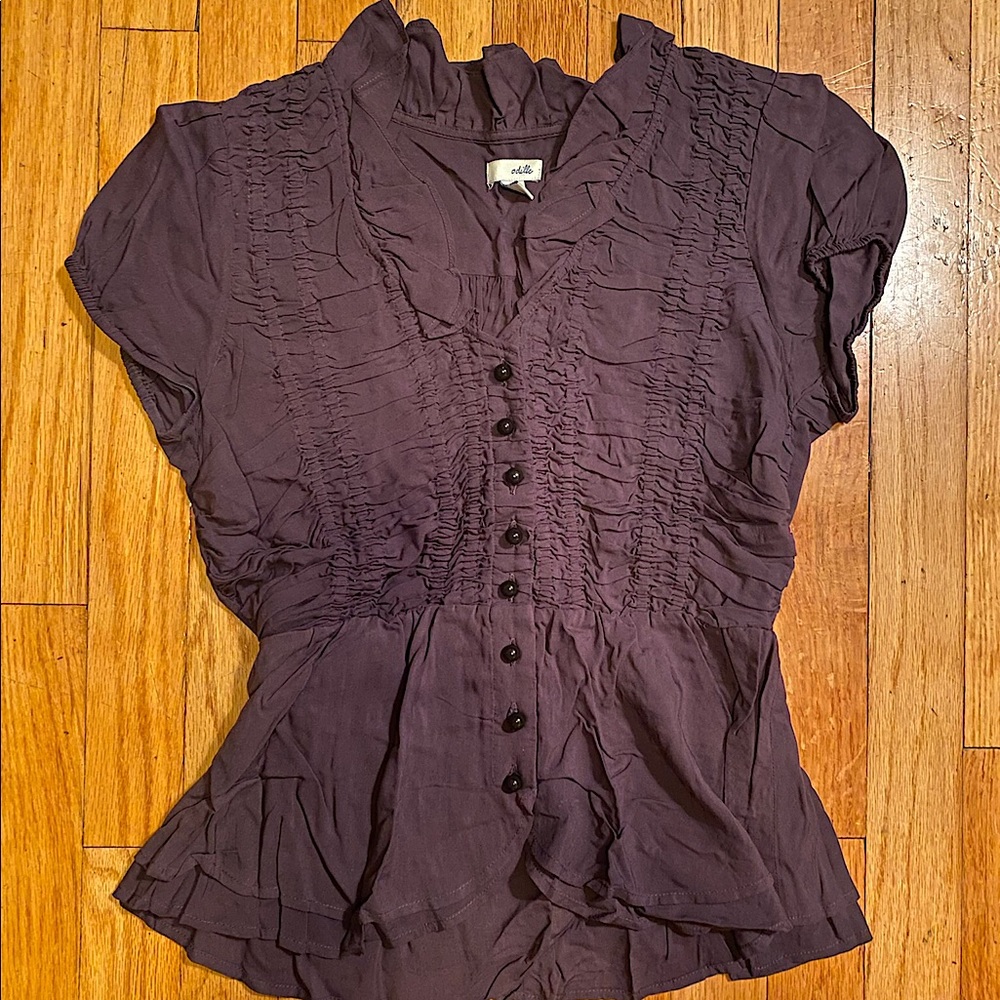 Odille by Anthropologie silk top